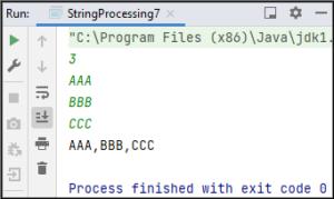 Write a java program to String Processing – Codebun