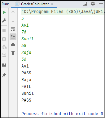 assignment 1 calculating grades java