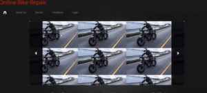 Online bike service booking project in java