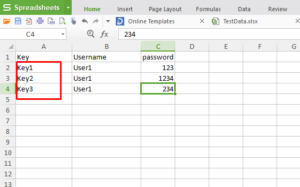 Read data from excel in selenium C#