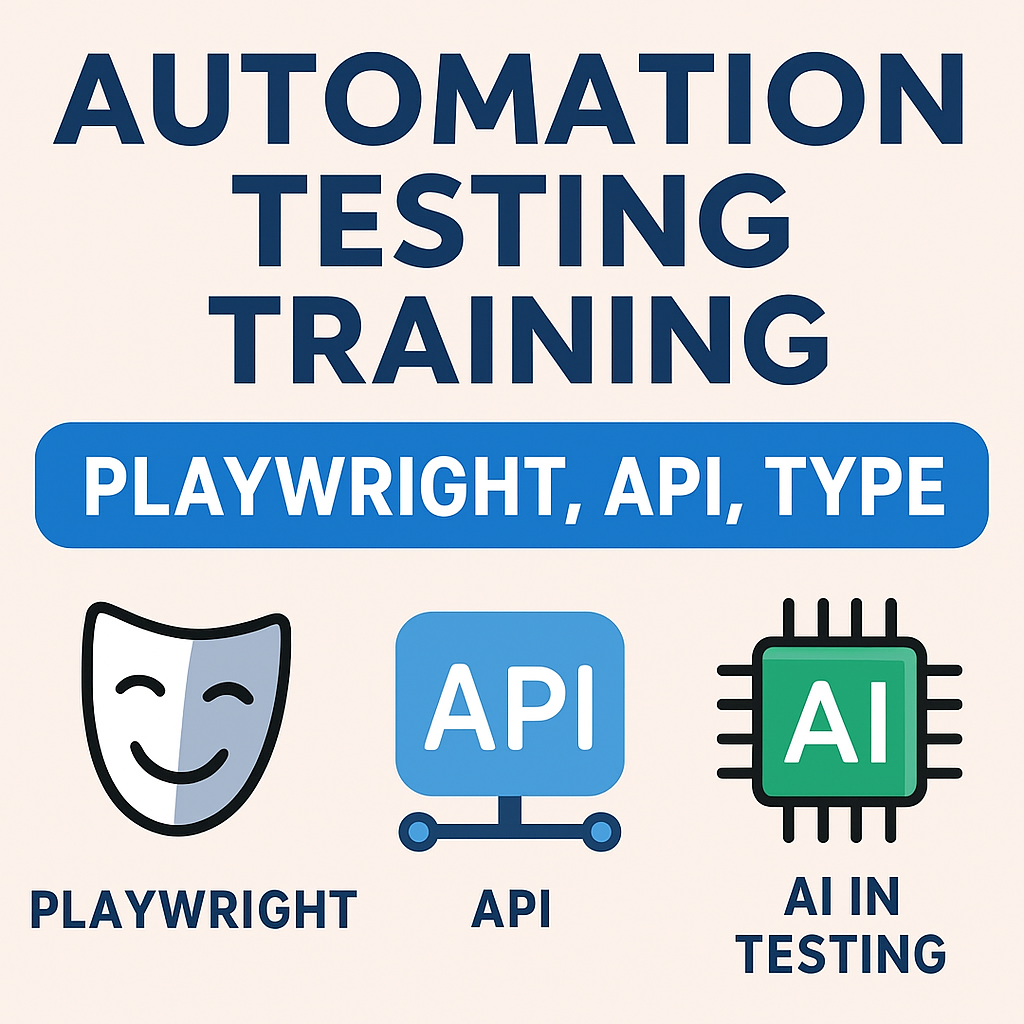 Automation Testing Training with Playwright, API, TypeScript & AI