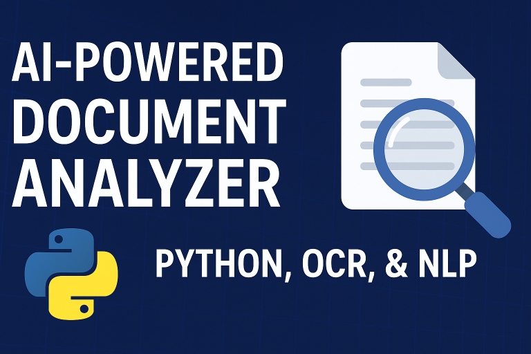 AI-Powered Document Analyzer Project using Python, OCR, and NLP – Codebun